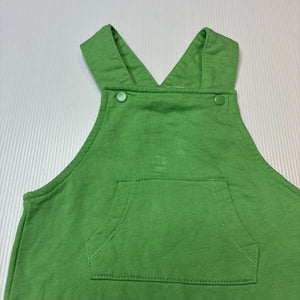 Unisex H&M, fleece lined organic cotton overalls, EUC, size 000,  