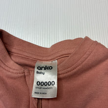 Load image into Gallery viewer, Girls Anko, cotton zip coverall / romper, GUC, size 00000,  
