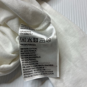 Unisex H&M, organic cotton bodysuit / romper, EUC, size 000,  