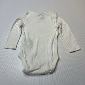Unisex H&M, organic cotton bodysuit / romper, EUC, size 000,  