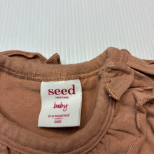 Load image into Gallery viewer, Girls Seed, soft feel stretchy bodysuit / romper, GUC, size 000,  