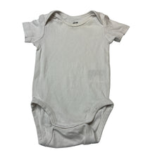 Load image into Gallery viewer, Unisex H&amp;M, organic cotton bodysuit / romper, GUC, size 000,  