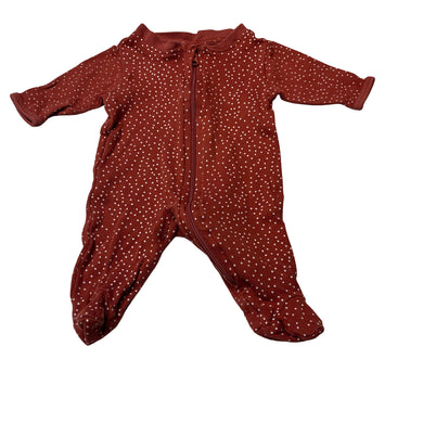 Girls Anko, cotton zip coverall / romper, GUC, size 00000,  