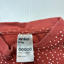 Load image into Gallery viewer, Girls Anko, cotton zip coverall / romper, GUC, size 00000,  