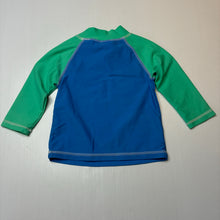 Load image into Gallery viewer, Boys Tiny Little Wonders, long sleeve rashie / swim top, GUC, size 1,  