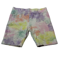 Load image into Gallery viewer, Girls Target, tie dyed stretchy bike shorts, FUC, size 2,  