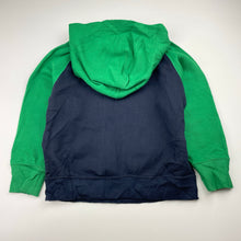 Load image into Gallery viewer, Boys Uniqlo, navy &amp; green hoodie sweater, EUC, size 3-4,  