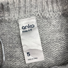 Load image into Gallery viewer, Girls Anko, knitted sweater / jumper, unicorn, GUC, size 5,  