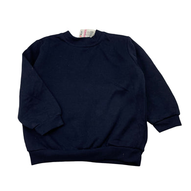 Girls Target, navy fleece lined sweater / jumper, NEW, size 3,  
