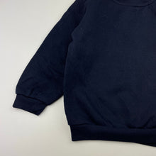 Load image into Gallery viewer, Girls Target, navy fleece lined sweater / jumper, NEW, size 3,  