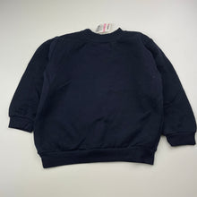 Load image into Gallery viewer, Girls Target, navy fleece lined sweater / jumper, NEW, size 3,  
