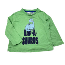 Load image into Gallery viewer, Boys KID, long sleeve pyjama top, dinosaur, FUC, size 2,  