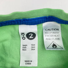 Load image into Gallery viewer, Boys KID, long sleeve pyjama top, dinosaur, FUC, size 2,  