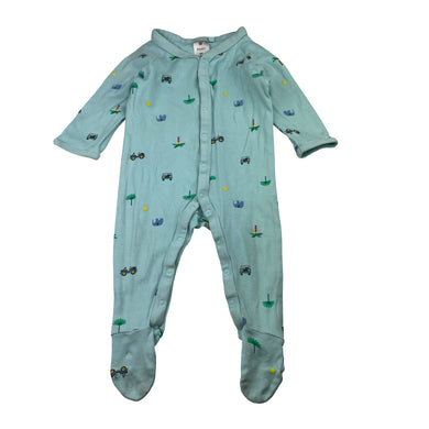 Boys Target, cotton coverall / romper, GUC, size 00,  