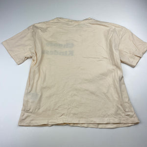 Girls H&M, lightweight cotton loose fit tee / top, FUC, size 7,  