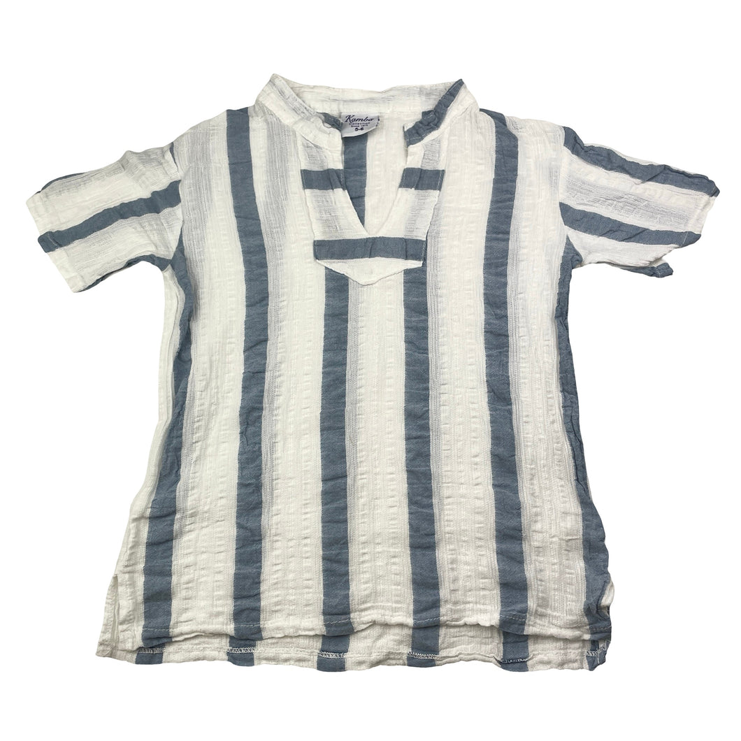 Boys Kamba, lightweight cotton shirt / top, GUC, size 5-6,  