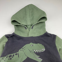 Load image into Gallery viewer, Boys KID, fleece lined hoodie sweater, dinosaur, FUC, size 6,  