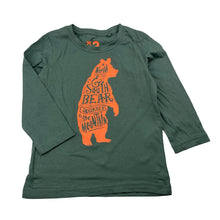 Load image into Gallery viewer, Boys Cotton On, cotton long sleeve tee / top, bear, EUC, size 3,  