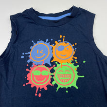 Load image into Gallery viewer, Boys Tilt, navy cotton tank top, FUC, size 3,  
