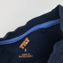 Load image into Gallery viewer, Boys Tilt, navy cotton tank top, FUC, size 3,  
