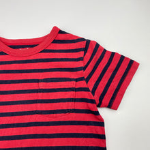 Load image into Gallery viewer, Boys GAP, striped cotton tee / top, wash fade, FUC, size 3,  