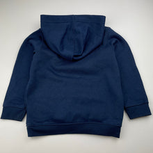 Load image into Gallery viewer, Boys Emerson, navy fleece lined hoodie sweater, FUC, size 4,  