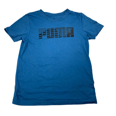Boys PUMA, cotton sports / activewear tee / top, FUC, size 9-10,  