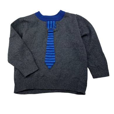 Boys Target, knitted cotton sweater / jumper, GUC, size 1,  