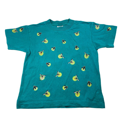 Unisex The Nature Company, cotton tee / top, fireflies, FUC, size 6-7,  