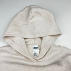 Girls Anko, soft feel stretchy cropped hoodie sweater, EUC, size 10,  