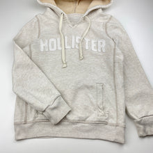Load image into Gallery viewer, Unisex HOLLISTER, fleece lined hoodie sweater, Sz: XS, armpit to armpit: 40cm, shoulder to cuff: 48cm, GUC, size 8-9,  