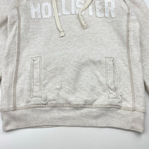 Unisex HOLLISTER, fleece lined hoodie sweater, Sz: XS, armpit to armpit: 40cm, shoulder to cuff: 48cm, GUC, size 8-9,  