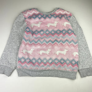 Girls Peter Alexander, fleece winter pyjamas, dogs, FUC, size 8,  
