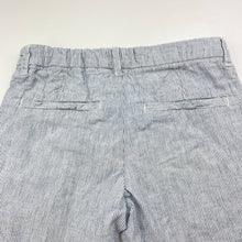 Load image into Gallery viewer, Boys Next, striped linen / cotton shorts, adjustable, FUC, size 7,  