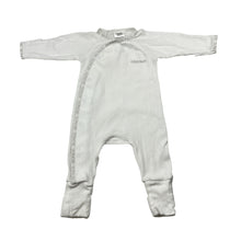 Load image into Gallery viewer, Unisex Bonds, stretchy cozysuit coverall / romper, GUC, size 0000,  