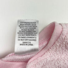 Load image into Gallery viewer, Girls Target, pink terry coverall / romper, GUC, size 00000,  