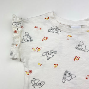 Girls Disney, Bambi cotton tee / top, GUC, size 1,  