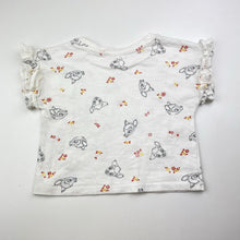 Load image into Gallery viewer, Girls Disney, Bambi cotton tee / top, GUC, size 1,  