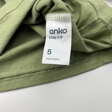 Load image into Gallery viewer, Girls Anko, cotton long sleeve tee / top, bee, GUC, size 5,  