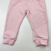 Load image into Gallery viewer, Girls Anko, pink fleece lined track pants, elasticated, EUC, size 0,  