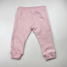 Load image into Gallery viewer, Girls Anko, pink fleece lined track pants, elasticated, EUC, size 0,  