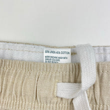 Load image into Gallery viewer, Boys Anko, linen / cotton shorts, elasticated, EUC, size 12,  