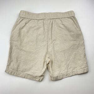 Boys Anko, linen / cotton shorts, elasticated, EUC, size 12,  