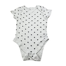 Load image into Gallery viewer, Unisex Primark, cotton bodysuit / romper, stars, FUC, size 2,  