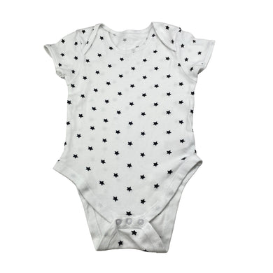 Unisex Primark, cotton bodysuit / romper, stars, FUC, size 2,  