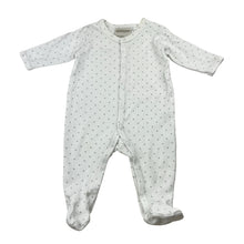 Load image into Gallery viewer, Unisex Marquise, cotton coverall / romper, stars, FUC, size 0000,  