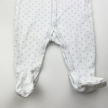 Load image into Gallery viewer, Unisex Marquise, cotton coverall / romper, stars, FUC, size 0000,  