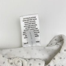 Load image into Gallery viewer, Unisex Target, stretchy organic cotton blend zip coverall / romper, FUC, size 000,  