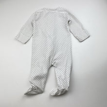 Load image into Gallery viewer, Unisex Target, stretchy organic cotton blend zip coverall / romper, FUC, size 000,  