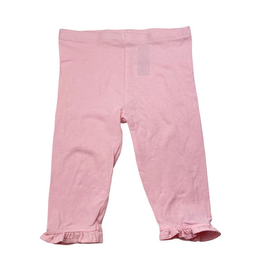 Girls So Cute, pink cropped leggings / bottoms, Inside leg: 21cm, GUC, size 2-3,  